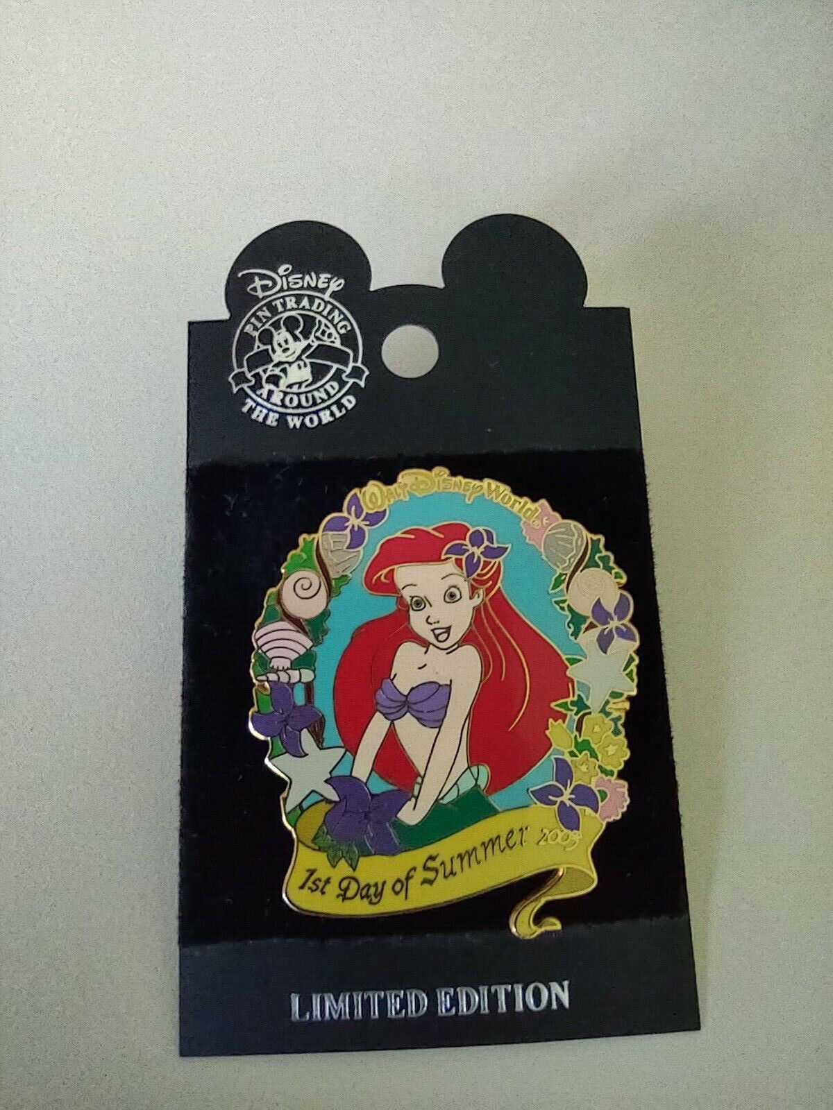 disney pin princess ariel limited edition