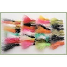 Gold Head Trout Flies, 40 Mixed Lures, Loads of colour and variety, Fly Fishing