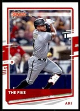 2020 Panini Donruss Ketel Marte Base NickName Variation Arizona Diamondbacks #78