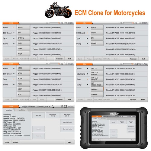 OBDSTAR DC706 EC.U Clone Tool Full Version With P003+ Adapter & MP001 Programmer