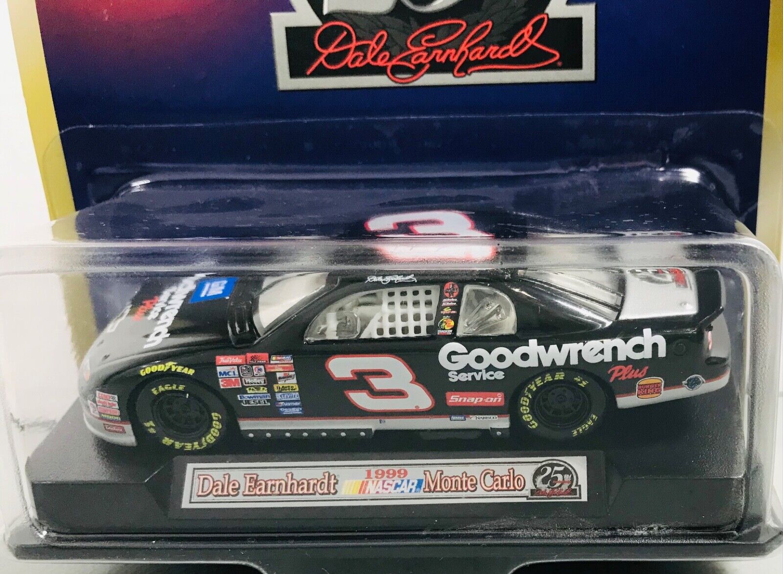 Winner’s Circle - Dale Earnhardt 1999 Monte Carlo - NASCAR 25th - 1/43 Scale