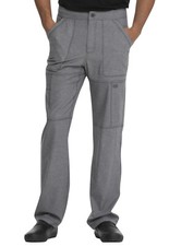 Heather Grey Dickies Scrubs Dynamix Mens Zip Fly Cargo Pant DK110 HTGR