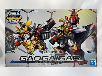 BANDAI SD Cross Silhouette Gaogaigar Colored Plastic Model Kit | eBay