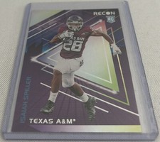 2022 Chronicles Recon Draft Picks Football Isaiah Spiller Texas A&M Aggies RC 20