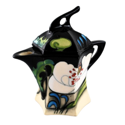 Moorcroft Au Lait bedeckt Milch oder Sahnekännchen Art Deco Emma Bossons selten