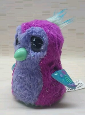 Hatchimals Penguala Penguin Interactive Pet Electronic Toy Purple Rose Red