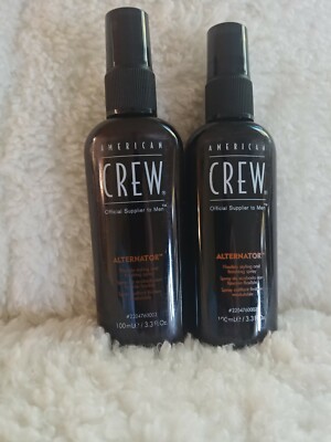 2 Packs of American Crew Alternator Flexible Styling and Finishing Spray 3.3 Oz 