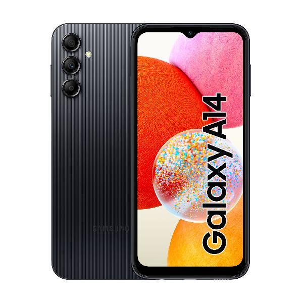 SAMSUNG GALAXY A14 4G DUAL SIM SM-A145R DS 64GB RAM 4GB BLACK  ITALIA NO BRAND