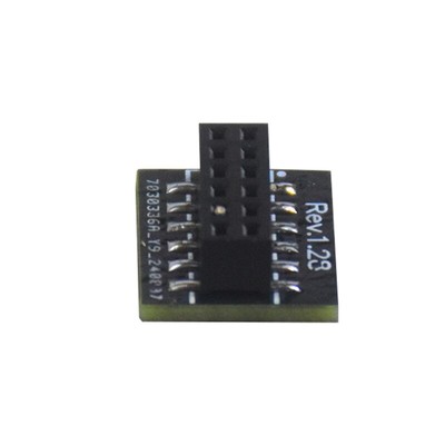 TPM 2.0 Security Encryption Module 12 Pin SPI TPM2.0 Module for Motherboards