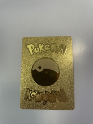 Pokmon Card Gold Pokmon Card Gold