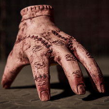 Halloween Animatronics Crawling Thing Hand - Sound Activated with Creepy Soun...
