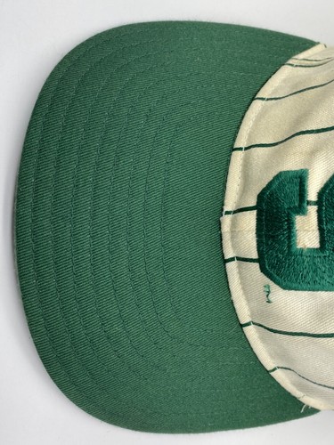 Vintage Michigan State University Pinstriped Classic StrapBack Hat Baseball Cap - Picture 7 of 17