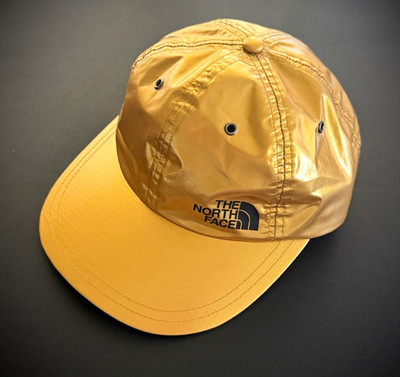 Supreme The North Face Metallic 6-panel Gold Hat Cap SS18