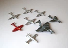 DINKY TOYS  70 734 735 Military Aircraft - Vintage Diecast  Mixed JOB LOT