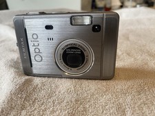 Pentax Digital Camera Optio S30 3.2MP Silver Tested. Very Clean