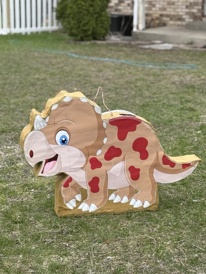 Piñata de dinosaurio Foto 3 de 4