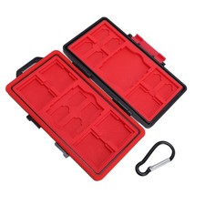 Memory Card Case Holder Organizer Water Resistant Anti Shock Card Case For X US