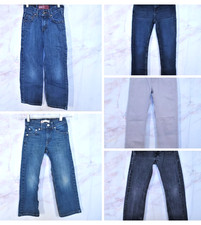 Lot of 5 Boys Levi Jeans Sizes 6-12 505, 550, 511, 513 Read Description