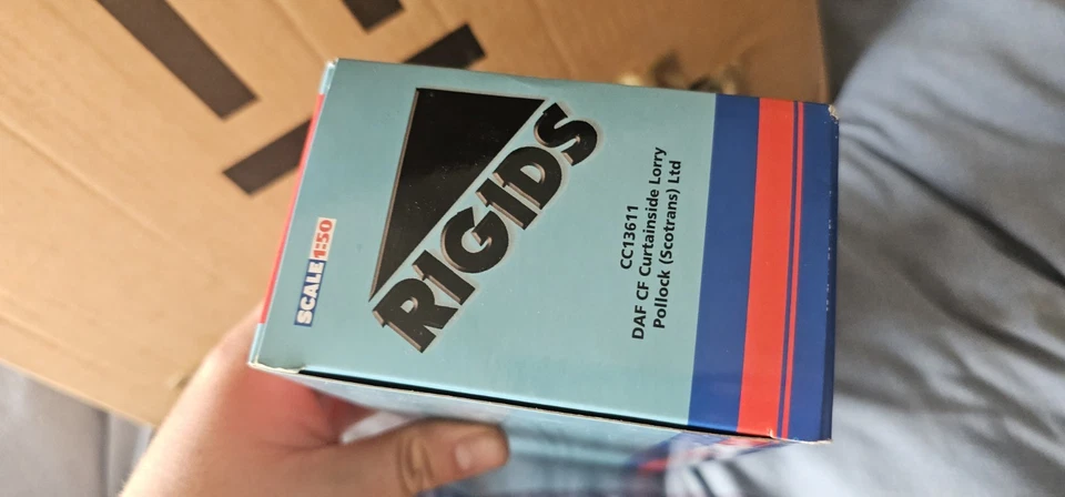 Corgi Pollock - CC13611 - Daf CF Curtainside truck - Pallex - Scotrans boxed.  - Image 4 of 4