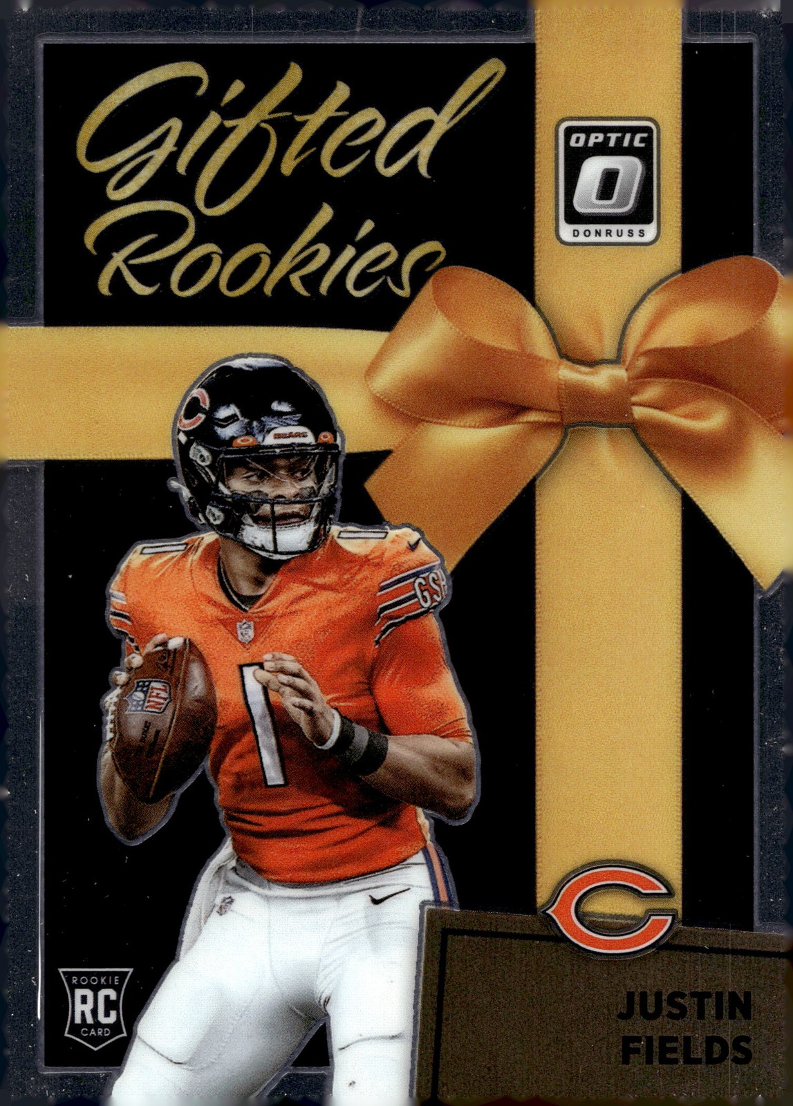 2021 Panini Donruss Optic Justin Fields #GR-4 Gifted Rookies RC Bears