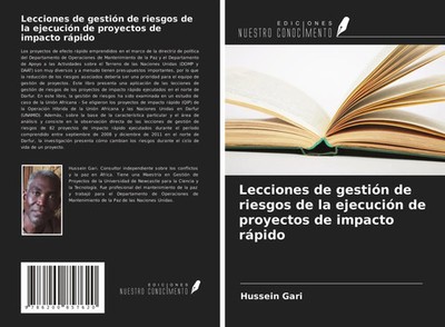 Hussein Gari | Lecciones de gestión de riesgos de la ejecución de proyectos...