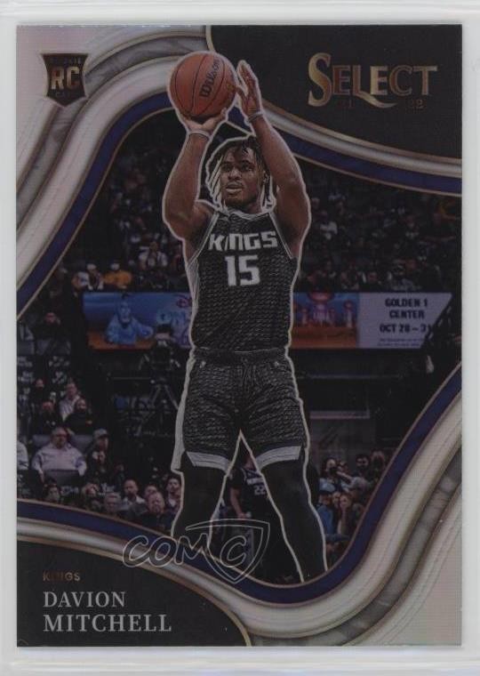 2021-22 Panini Select Courtside Silver Prizm Davion Mitchell #280 n0c
