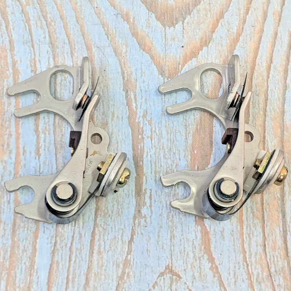 2x Puntos de encendido Bosch 01134 para Datsun 210 B210 F10 620 Honda Civic Accord Foto 2 de 4