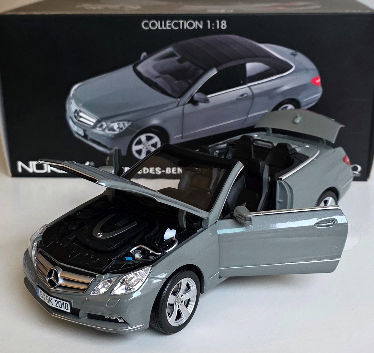 Mercedes-Benz E-Class (A207) 500E Cabriolet 2010 Palladium Silver