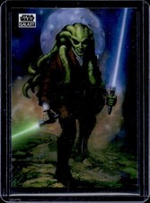 2025 Topps Chrome Star Wars Galaxy Kit Fisto #44
