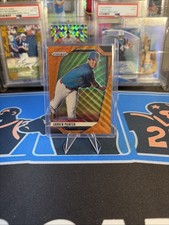 2025 Panini Prizm - Andrew Painter, Andrew Painter #153 Orange Wave Prizm /49...