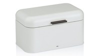 Kela Brotkasten Frisca 30 X 18 X 16,5 Cm Metall Weiß Matt
