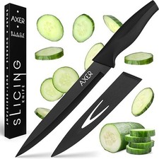 Coltello da Cucina Professionale 20 cm - per Carne,  Pesce, Verdure e Sfilettare