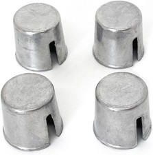 4 Pieces Battery Post Shims Lead Shim Caps Adapters Car Battery Terminal Convert