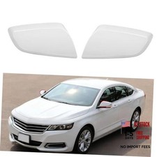 White Mirror Cover for Chevy IMPALA - 2014-2020 - 10th Gen - Replacement