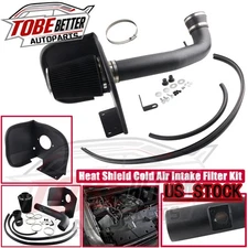 For 2009-14 GMC Sierra Chevy Tahoe 4.8L 5.3L 6.0L V8 Heat Shield Cold Air Intake