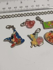 Cute Walt Disney World Custom Charm Bracelet Tinkerbell October Mickey Mouse