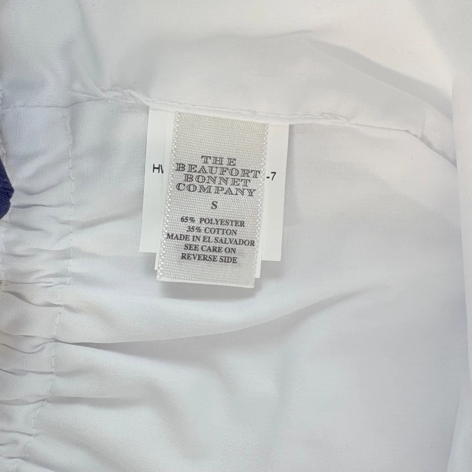 The Beaufort Bonnet Company Barringer Gorro Blanco Azul Marino Bebés Niños S 3 a 9 M Foto 3 de 4