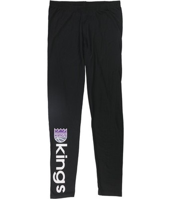 G-III Sports Womens Sacramento Kings Tapered Leggings Casual Pants, black, M
