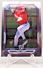 2026 Bowman Chrome Prospects - Coy James #BCP-33 Nationals
