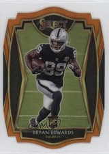2020 Panini Select Premier Level Orange Prizm Die-Cut Bryan Edwards #176 1g40
