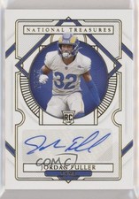 2020 National Treasures Rookie Signatures Gold 26/35 Jordan Fuller #132 Auto r7d