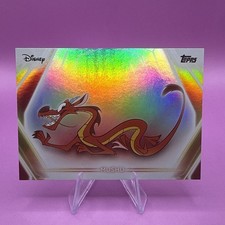 2026 Topps Disney Neon - Mushu Rainbow Refractor #76