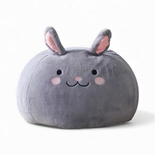 Furry Bean Bag Cover, Faux Fur Bean Bag Chair Cover for Kids, Teens and Adult...