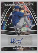 2022 Panini Elite Extra Edition Hidden Gems Black Drew Gray #HG-DG Auto w5b