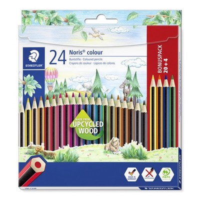 STAEDTLER 185 C24P STAEDTLER Buntstift Noris colour, 20 + 4 Kartonetui