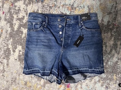 Express Women's Super High Rise Denim Shorts Size 12