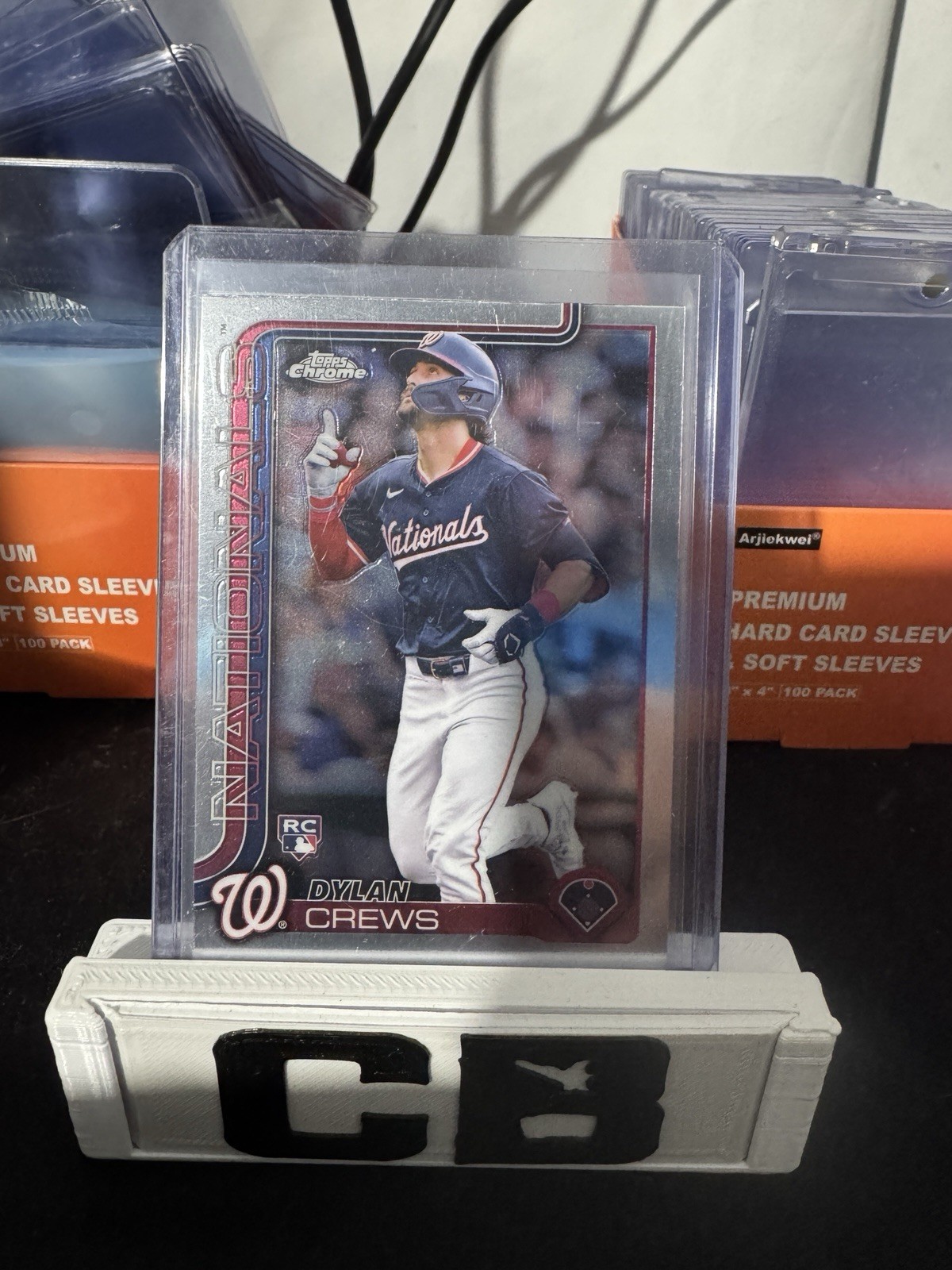 2025 Topps Chrome Dylan Crews RC  #146 Nationals Rookie 🔥