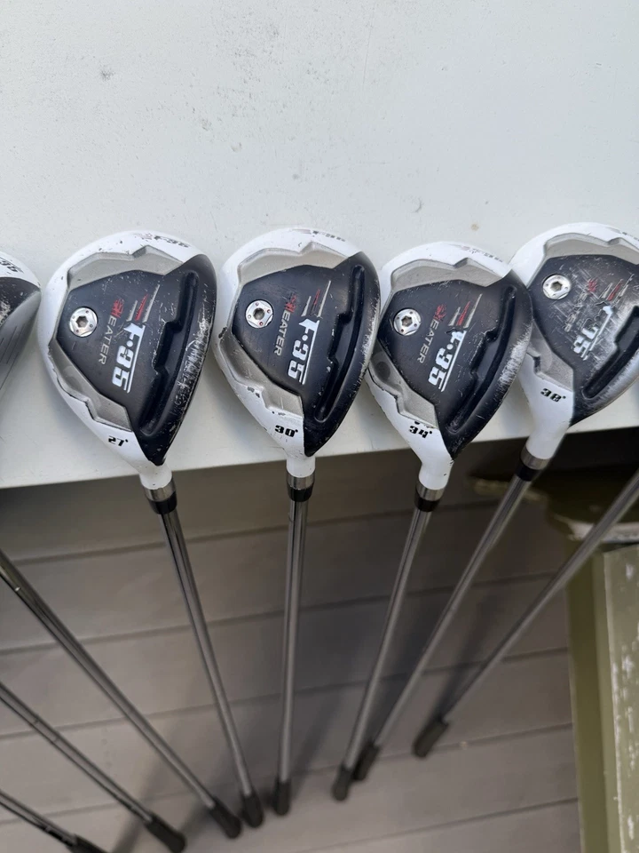 Calentador F-35 Blanco Híbridos Lote De 8 Palos 3,5,7 Madera + Más 18*-42* Loft Foto 4 de 4