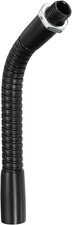12Cm/4.7" Universal Gooseneck, M10 Fine Thread Metal Bendable Hose Flexible Arm