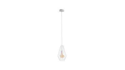 Lampa wisząca loftowa 1xE27 LEX WHITE